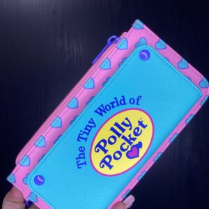 PollyPocket Cartera Rosa Corazones Monedero