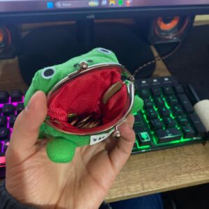 Monedero cartera naruto rana verde