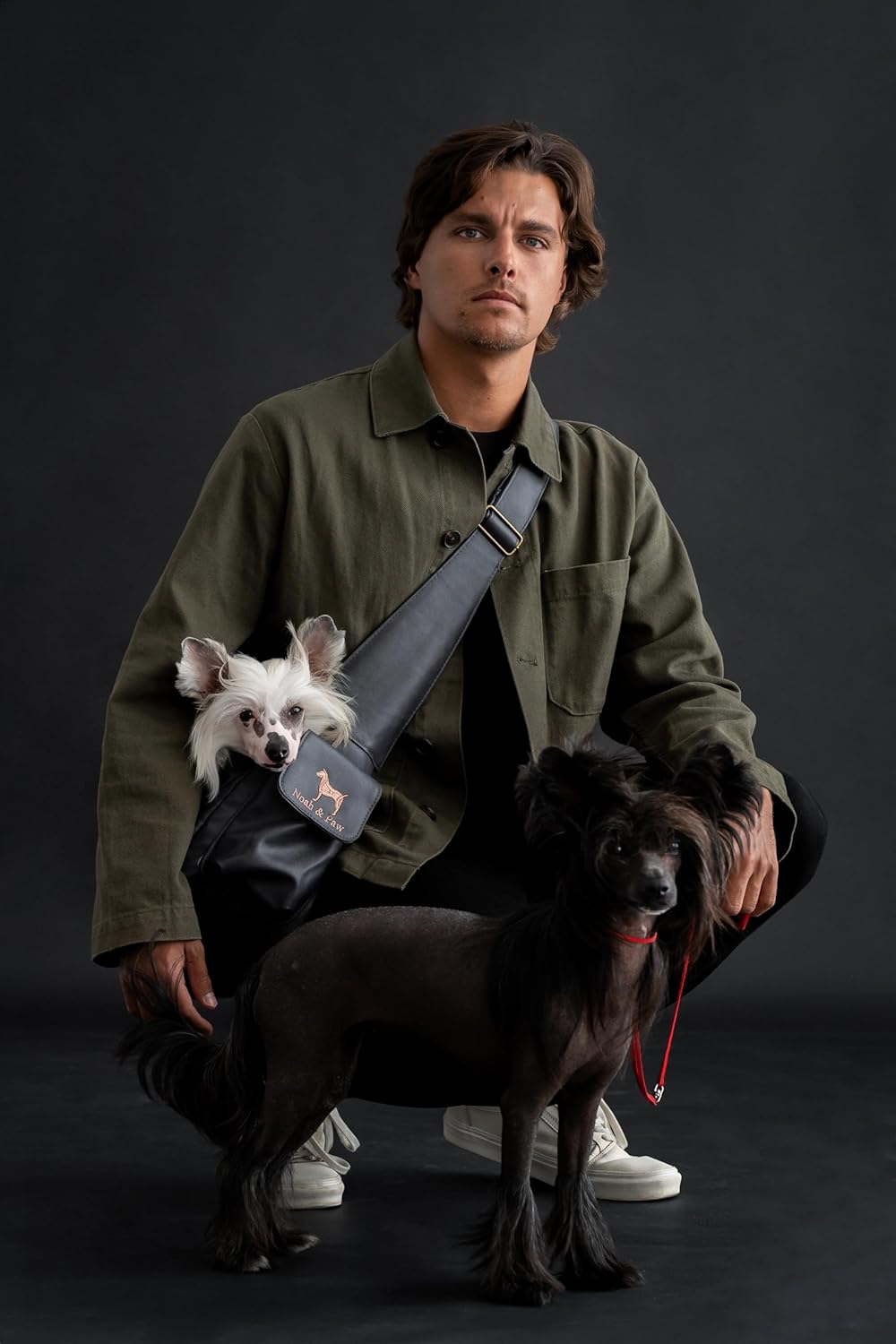 Noah & Paw Bolsa de Hombro para perros de 2.2 a 8 kg transportadora pequeña para gatos y perros - Imagen 5