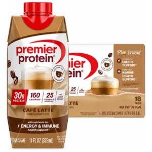 Premier Protein 18 Pack Cafe Latte 30gr