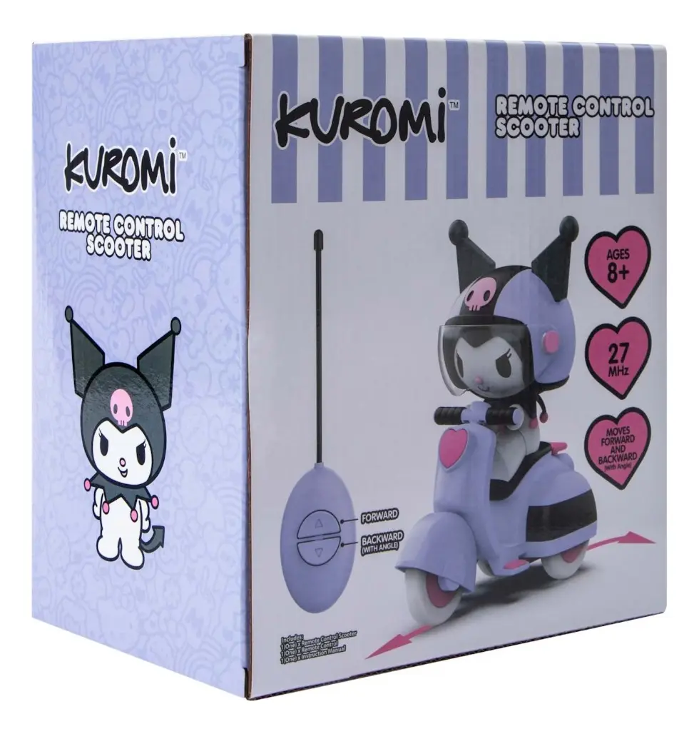 Kuromi Rc Con Motoneta A Control Remoto Sanrio Hello Kitty - Image 3