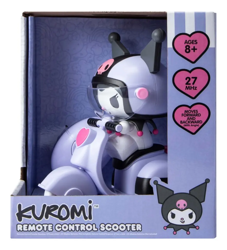 Kuromi Rc Con Motoneta A Control Remoto Sanrio Hello Kitty - Image 2